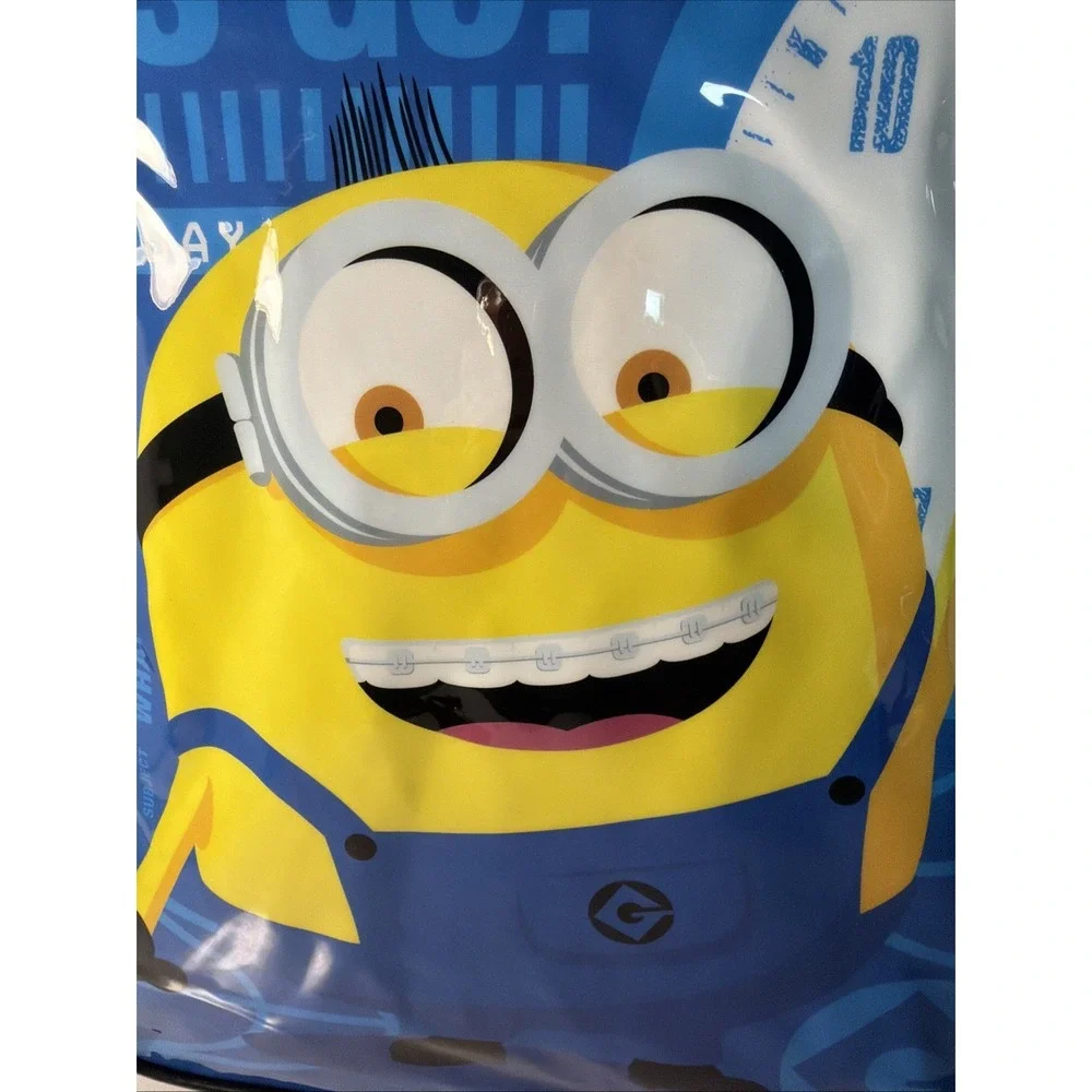 Minions Kids Backpack Boys Girls School Bag Despicable Me Bookbag Blue New NWT